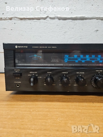 Винтидж Ресивър SANYO DCX-1950L, снимка 3 - Ресийвъри, усилватели, смесителни пултове - 53309690