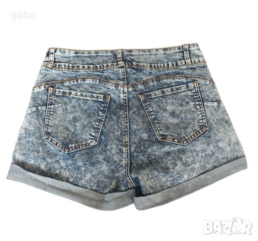 Къси дънкови панталони PUSH-UP, снимка 2 - Къси панталони и бермуди - 41081104