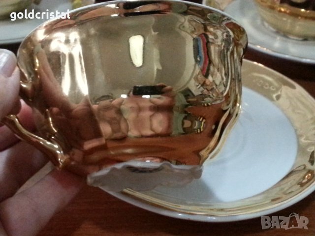 Стар български порцелан чаши за чай , снимка 2 - Антикварни и старинни предмети - 41776219