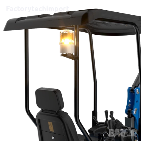 Мини багер RIPPA R10 ECO – 978 кг (дизел - 1 цилиндър) 7.5kW– 1.83 м копаене, снимка 12 - Индустриална техника - 52720375