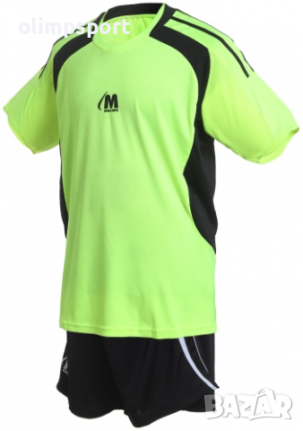 Екип футболен 16 броя в комплект електриково зелено и черно с номера 2-11 и 13-18., снимка 3 - Футбол - 36226958