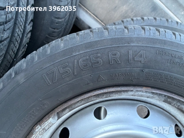 175/65/14, снимка 3 - Гуми и джанти - 53621749