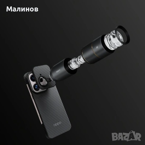 Oppo Hasselblad Teleconverter kit за Oppo Find X9 Pro (компактна версия) от Get Mobile , снимка 3 - Калъфи, кейсове - 53785446