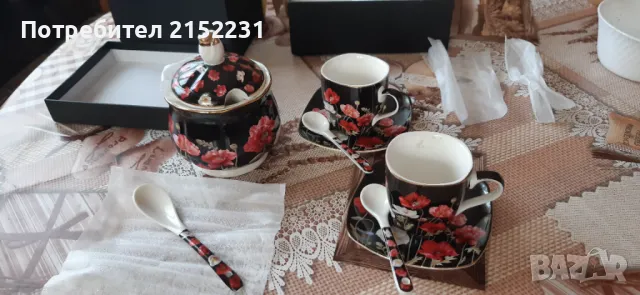 Сервиз за кафе бутиков, снимка 2 - Сервизи - 48927083