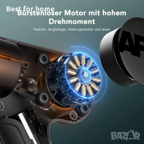 Opove Масажен пистолет за мускули, дълбокотъканен масажор 14,5 мм, снимка 7 - Масажори - 53815233