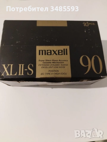 MAXELL XLII-S 90 10 PACK, снимка 3 - Аудио касети - 53295711
