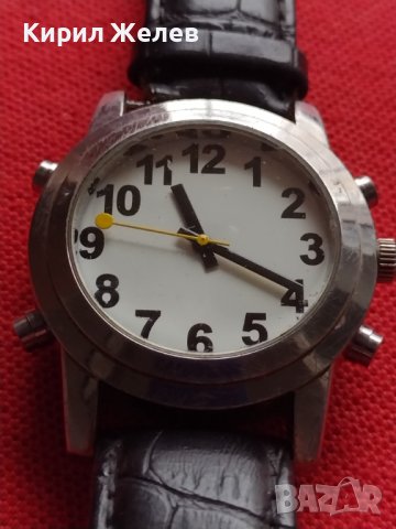 МЪЖКИ ЧАСОВНИК КЛАСИЧЕСКИ МОДЕЛ МНОГО КРАСИВ ПЕРФЕКТЕН С КОЖЕНА КАИШКА 26483, снимка 2 - Мъжки - 38703009