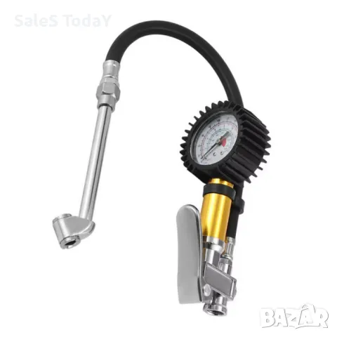 Пистолет с манометър за гуми, механичен