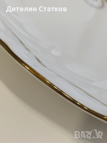 Порцеланово винтидж плато, снимка 5 - Чинии - 52303835