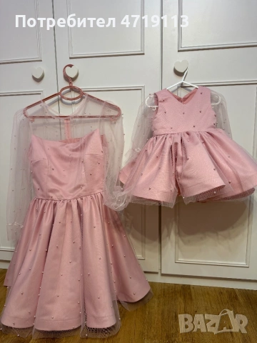 Рокли за мама и дъщеря, снимка 4 - Рокли - 53223447