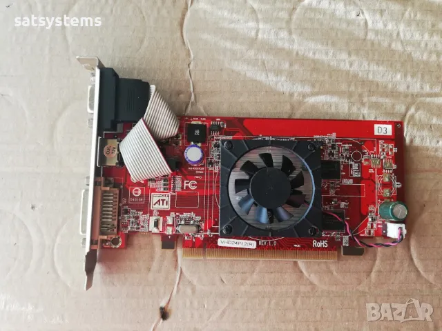 Видео карта ATi Radeon GeCube HD 2400 Pro HDMI 256MB GDDR2 64bit PCI-E
