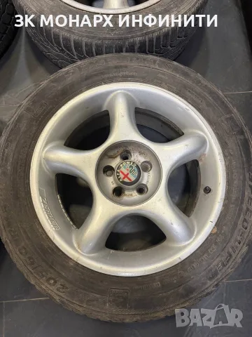 Джанти Alfa romeo speedline 5х98 / 16 цола / + гуми, снимка 2 - Гуми и джанти - 55994302