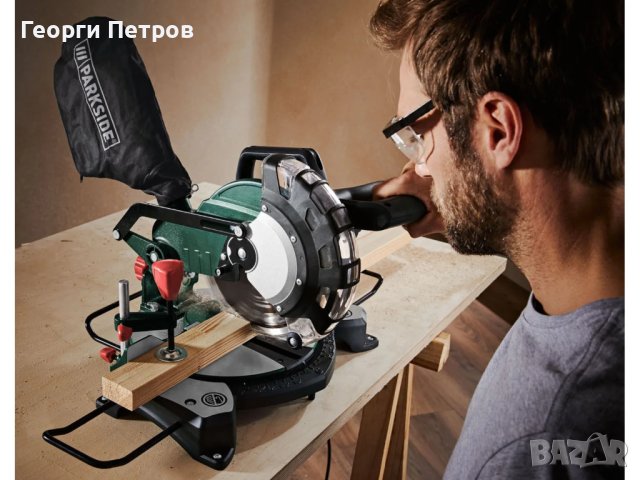 НОВ Немски настолен циркуляр Пендула 1500W герунга Parkside Германия, снимка 13 - Други инструменти - 44160192