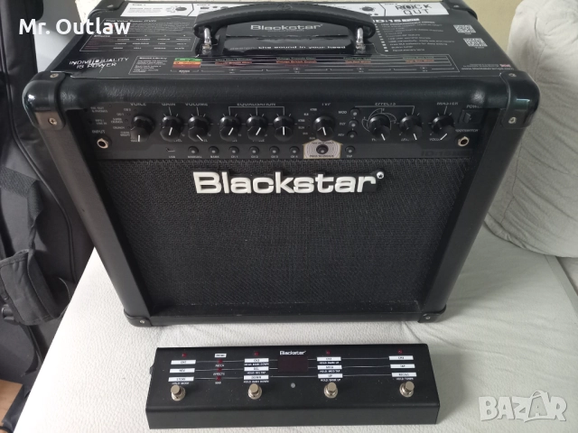 Blackstar ID15 TVP (True Valve Power) amp & FS-11 Footswitch, снимка 2 - Китари - 52031855