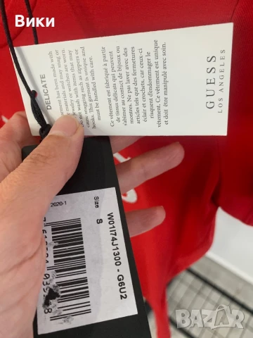 Нова тениска Guess размер S, снимка 4 - Тениски - 50738902