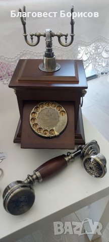 Нов Ретро Телефон със Шайба Работещ - Аналогов , снимка 9 - Други - 39704695