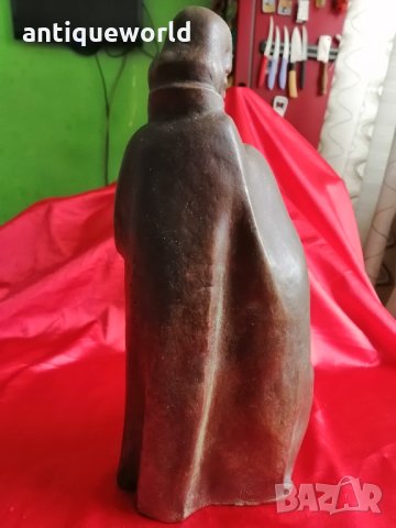 Авторска Керамика ,Статуя ,Светото Семейство ,Подписана!, снимка 4 - Антикварни и старинни предмети - 35733903