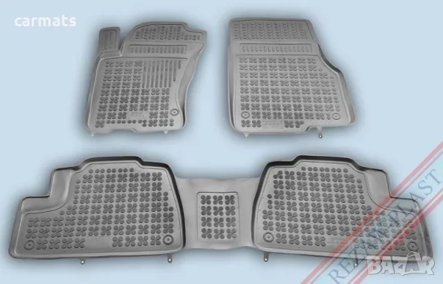 Гумени стелки Rezaw-Plast за Mercedes ML W163 (1998-2005) - тип леген - Сиви