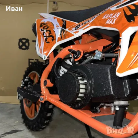 Детски кросов мотор 49 кубика Нов модел / KAPLAN MAX 49CC, снимка 9 - Мотоциклети и мототехника - 56145295