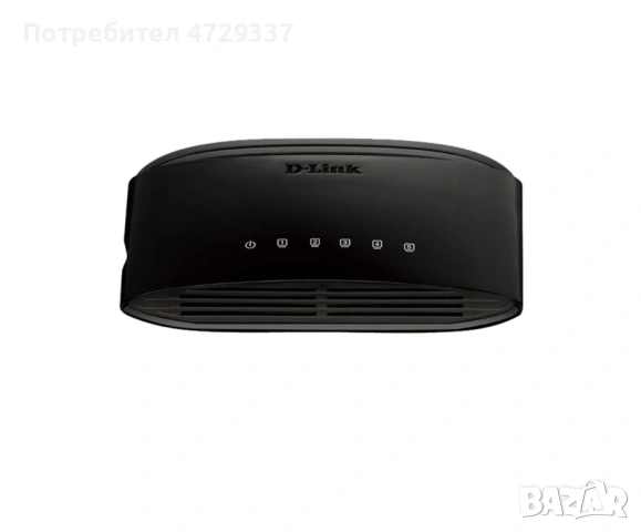 5‑портов бърз Ethernet неуправляем десктоп суич DES-1005D, снимка 2 - Друга електроника - 53395054