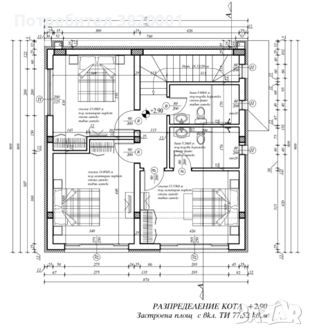 Без Комисиона - Къща ДО КЛЮЧ с три спални в самостоятелен парцел, снимка 4 - Къщи - 53018120