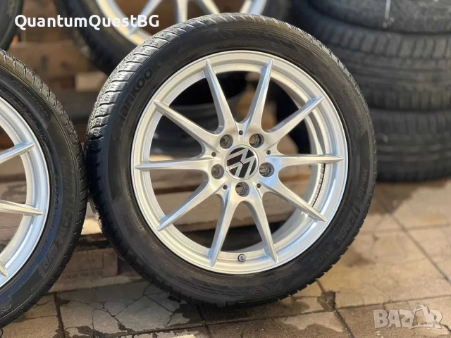 5х112 17 Цола Джанти Vw Golf Caddy Touran 5х112 Голф Кади Туран, снимка 2 - Гуми и джанти - 52830120