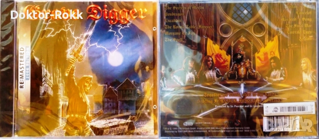Grave Digger & Digger –– оригинални и неофициални дискове, снимка 5 - CD дискове - 51790739