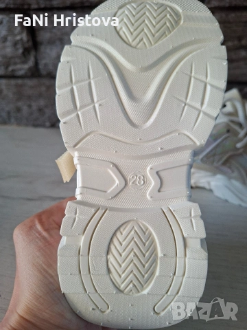 Маратонки/ кецове за момиче 28 номер, снимка 3 - Маратонки - 53828752