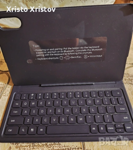 КАЛЪФ ЗА ТАБЛЕТНА КЛАВИАТУРА HONOR X9 SMART Bluetooth клавиатура