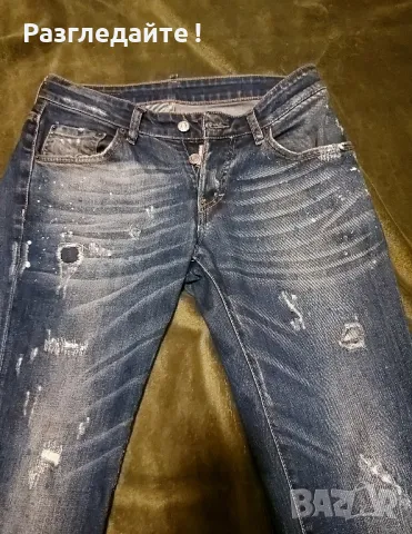 ✔🥰 Мъжки дънки Dsquared S - М 100% Оригинал❗