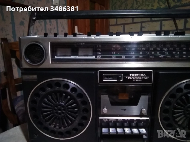 TOSHIBA RT 8840S, снимка 5 - Радиокасетофони, транзистори - 51990535