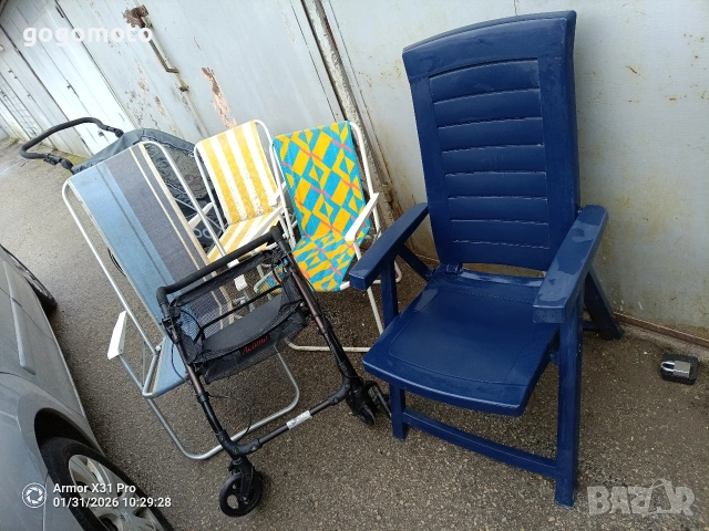 Сгъваемо легло креват шезлонг алуминиево, Сгъваемо легло, походно,туристическо олекотено,алуминиево, снимка 7 - Къмпинг мебели - 36710261