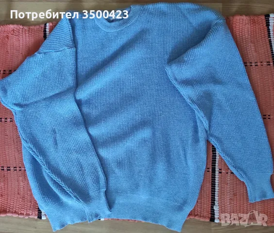 Два еднакви сини пуловери, снимка 1