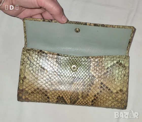 GUCCI оригинално портомоне ПИТОН, снимка 3 - Портфейли, портмонета - 50360798