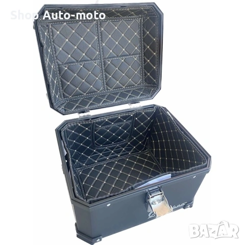 Куфар за мотор Automat-45 или 30 литра, Черен, снимка 4 - Аксесоари и консумативи - 53477562