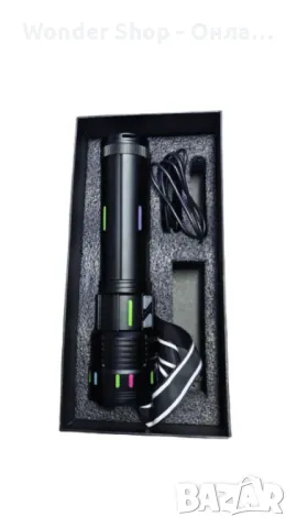 🔦 Фенер от алуминиева сплав – Осветление до 1000 метра 🔦, снимка 3 - Къмпинг осветление - 48828111