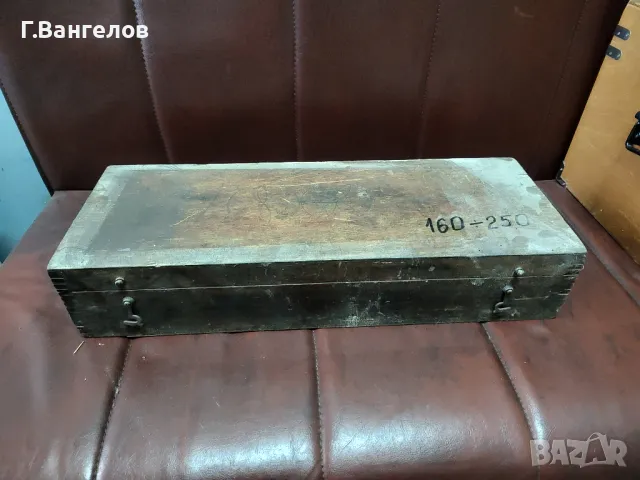 Масивен индикаторен вътромет 160-250 перфектно състояние, снимка 2 - Шублери - 48036615