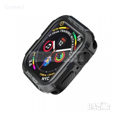 Apple Watch Series 7 41mm - Силиконов калъф, снимка 9 - Аксесоари за Apple - 35929515