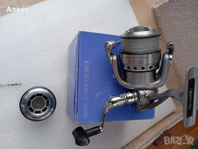 daiwa exceler-s 3000, снимка 8 - Макари - 53697946