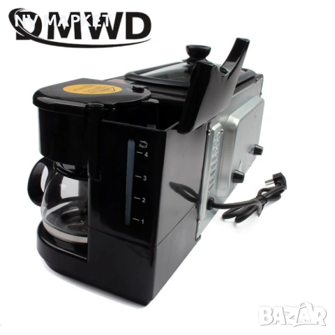 НАМАЛЕНА НА 39€ Многофункционална Печка, тостер фурна  и кафемашина – 3в1 / Размер: 45х18х19см.;, снимка 9 - Други - 53850938