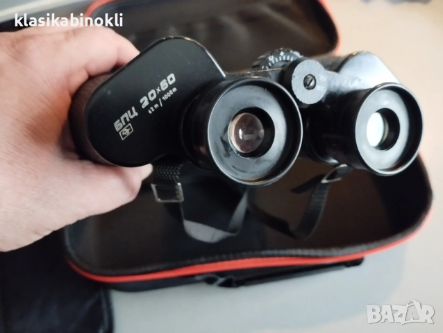 ПРОМО  Съветски  Бинокъл-БПЦ 20 х 60--TENTO--MADE IN СССР, снимка 4 - Екипировка - 52060200