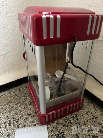 Ретро Машина за Пуканки Klarstein Popcorn Maker 10008248 – 300W с Осветление и Бързо Приготвяне!, снимка 6 - Други - 52505815