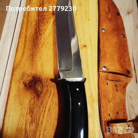 Колекционерски Ловен масивен нож , снимка 7 - Други ценни предмети - 50567382