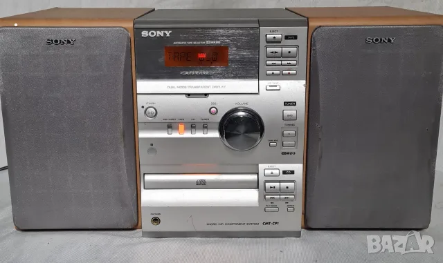 Уредба SONY CMT-CP1 касета CD AUX радио, снимка 2 - Аудиосистеми - 56260914