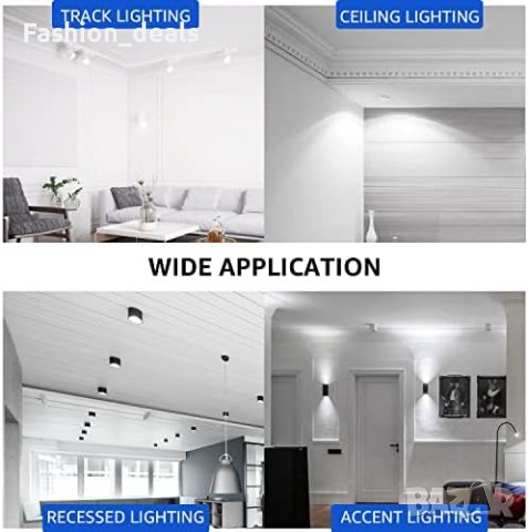 Нови 10 броя PCS-40 Светодиодни крушки/4,5W 5000K бяла дневна светлина, снимка 2 - Други - 41396266