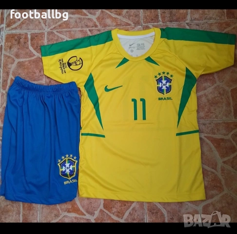 RONALDINHO 💛⚽️ детско юношески футболни екипи РЕТРО екипи , снимка 7 - Футбол - 37415141