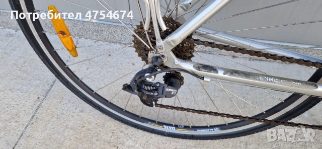 Алуминиев велосипед RACER колело 28", снимка 2 - Велосипеди - 53792584