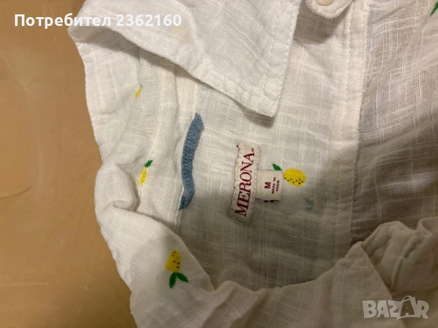 Риза с лимони, снимка 2 - Ризи - 53625073