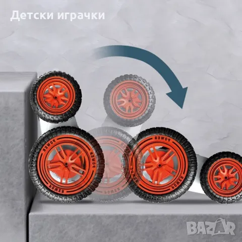 Кола за каскади с дистанционно и колело , снимка 5 - Коли, камиони, мотори, писти - 48494681