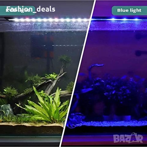 Нова Led светлина за аквариум/29W RGB/10 нива на яркост, снимка 3 - Други стоки за животни - 41404998